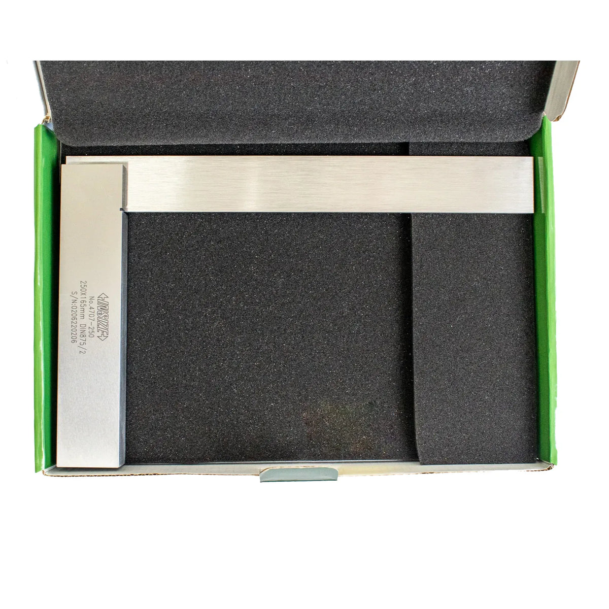 INSIZE MEASURING EQUIPMENT Insize Machinist Square with Wide Base 250 × 165mm Series 4707-250