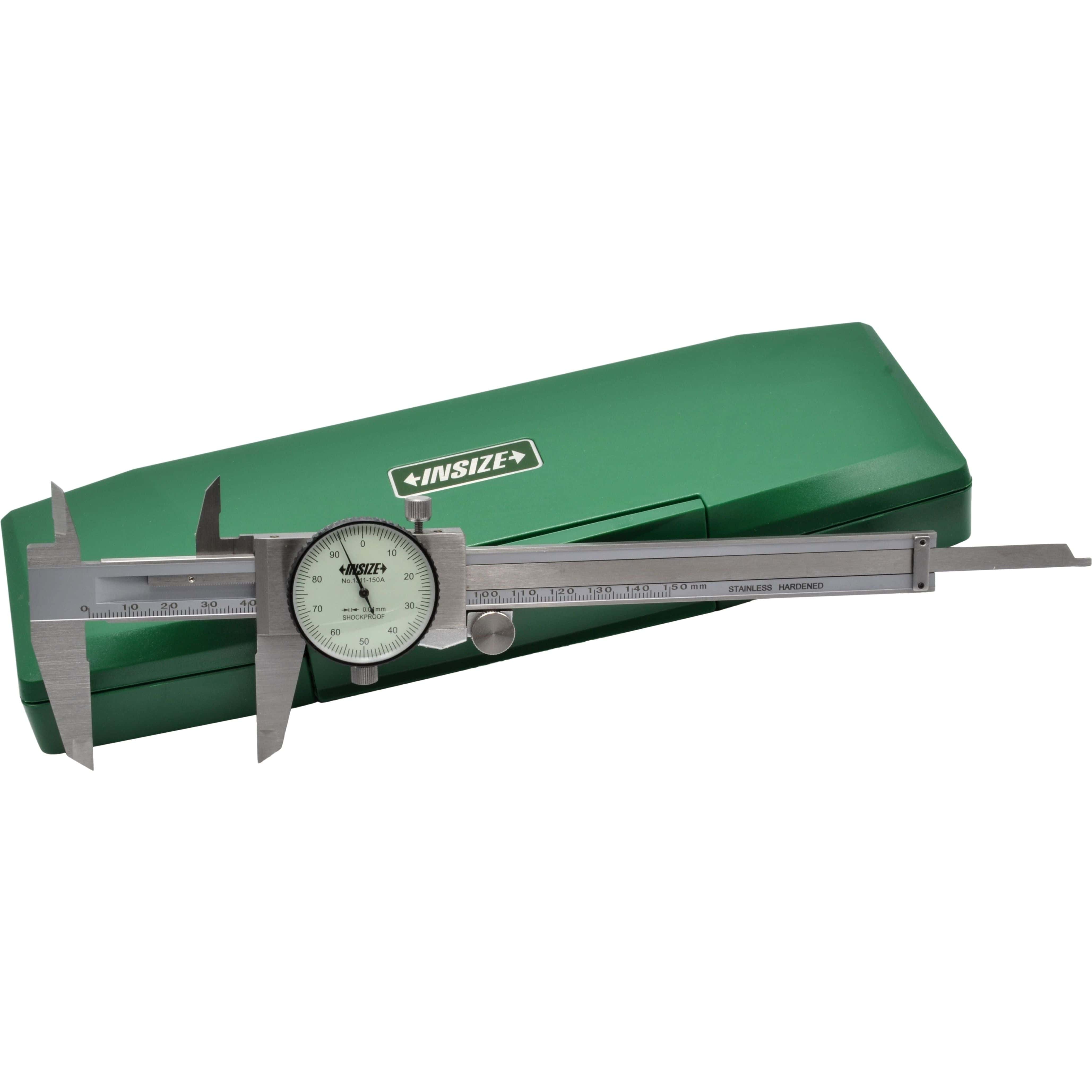 INSIZE Measuring Equipment INSIZE Metric Dial Caliper  0-200mm Range Series 1311-200A