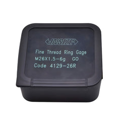 INSIZE MEASURING EQUIPMENT Insize Metric Fine Thread Ring Gauge GO M26 x 1.5 Class 6g Series 4129-26R