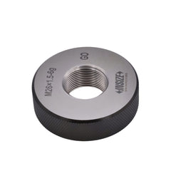 INSIZE MEASURING EQUIPMENT Insize Metric Fine Thread Ring Gauge GO M26 x 1.5 Class 6g Series 4129-26R
