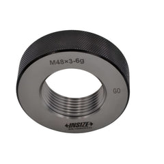 INSIZE MEASURING EQUIPMENT Insize Metric Fine Thread Ring Gauge GO M48 x 3.0 Class 6g Series 4129-48V