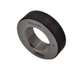 INSIZE MEASURING EQUIPMENT Insize Metric Fine Thread Ring Gauge GO M48 x 3.0 Class 6g Series 4129-48V