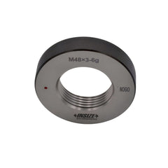 INSIZE MEASURING EQUIPMENT Insize Metric Fine Thread Ring Gauge NOGO M48 x 3 Class 6g Series 4129-48VN