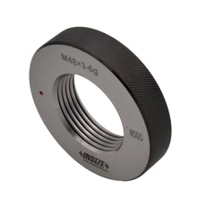 INSIZE MEASURING EQUIPMENT Insize Metric Fine Thread Ring Gauge NOGO M48 x 3 Class 6g Series 4129-48VN