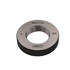 INSIZE MEASURING EQUIPMENT Insize Metric Fine Thread Ring Gauge NOGO M48 x 3 Class 6g Series 4129-48VN