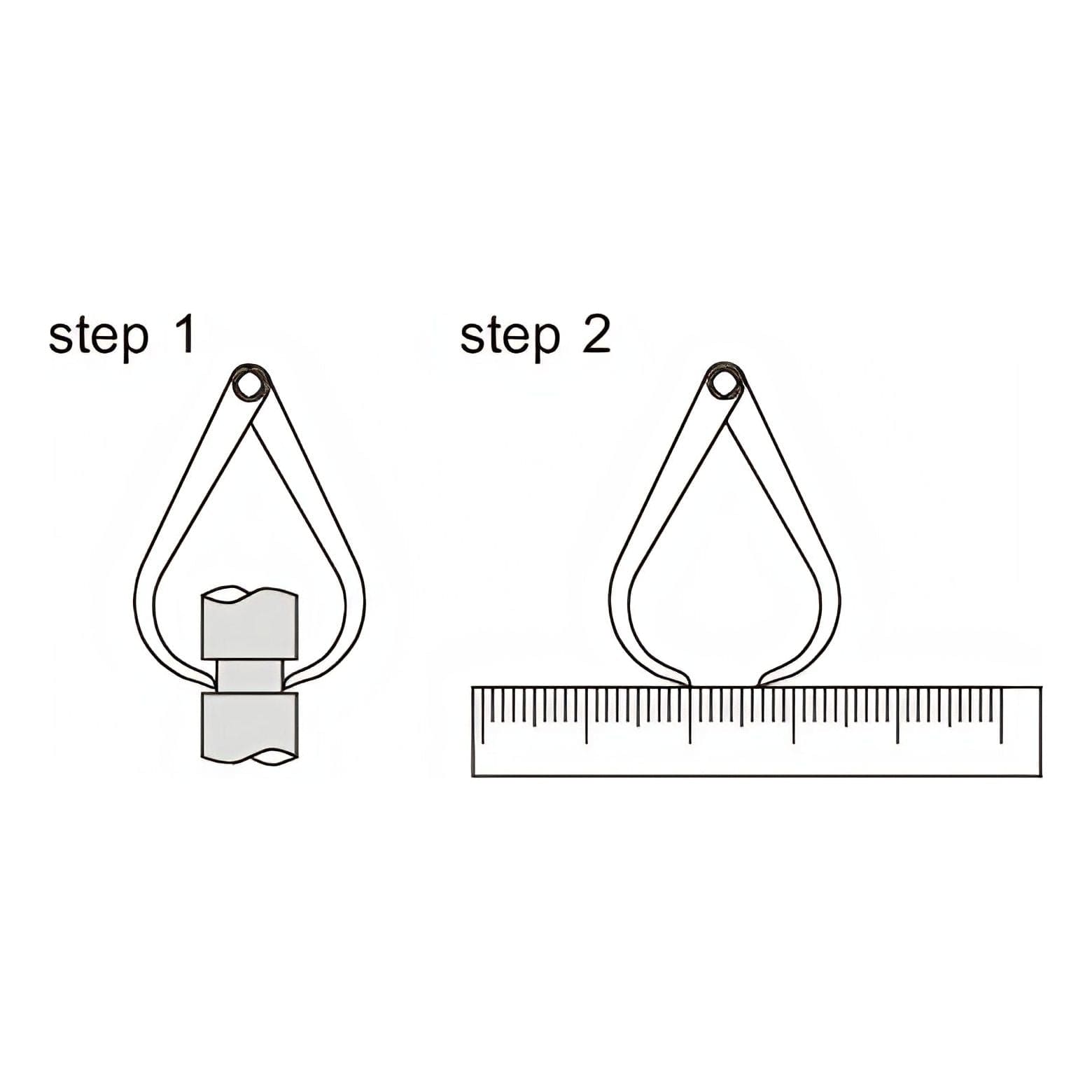 INSIZE Measuring Equipment Insize Outside Caliper 0-200mm Range Series 7241-200