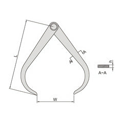 INSIZE Measuring Equipment Insize Outside Caliper 0-200mm Range Series 7241-200