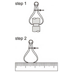 INSIZE Measuring Equipment Insize Outside Spring Caliper 0-140mm Range Series 7262-150