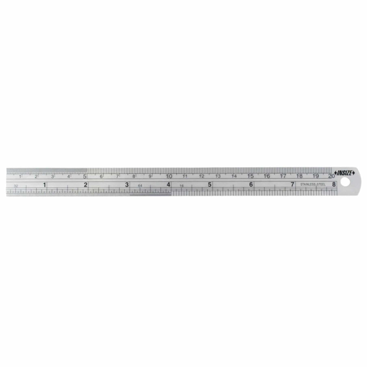 INSIZE Measuring Equipment Insize Stainless Steel Ruler 200mm/8" Range Series 7110-200