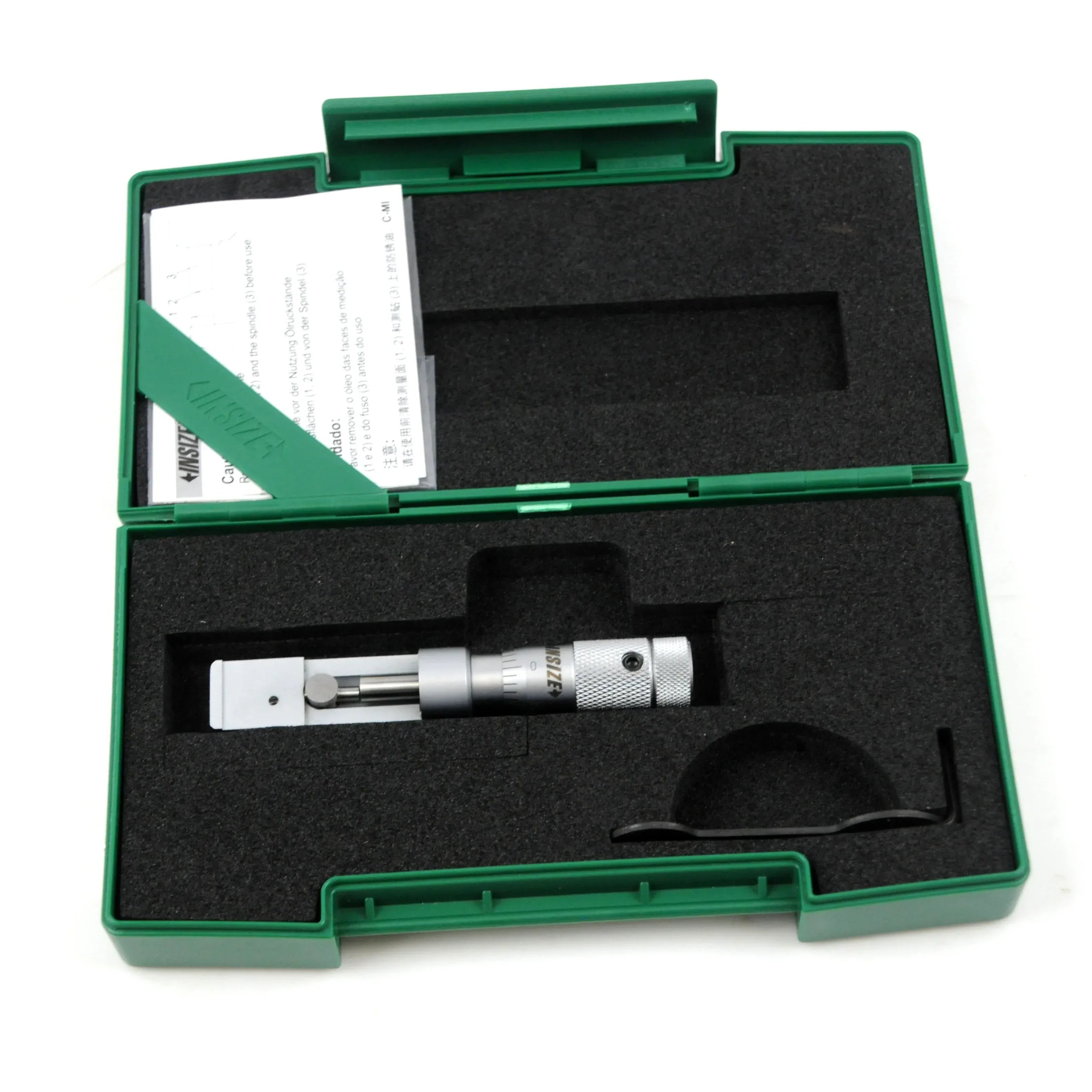 INSIZE MEASURING EQUIPMENT Insize Steel Can Seam Micrometer 0-0.6" Range Series 3293-061