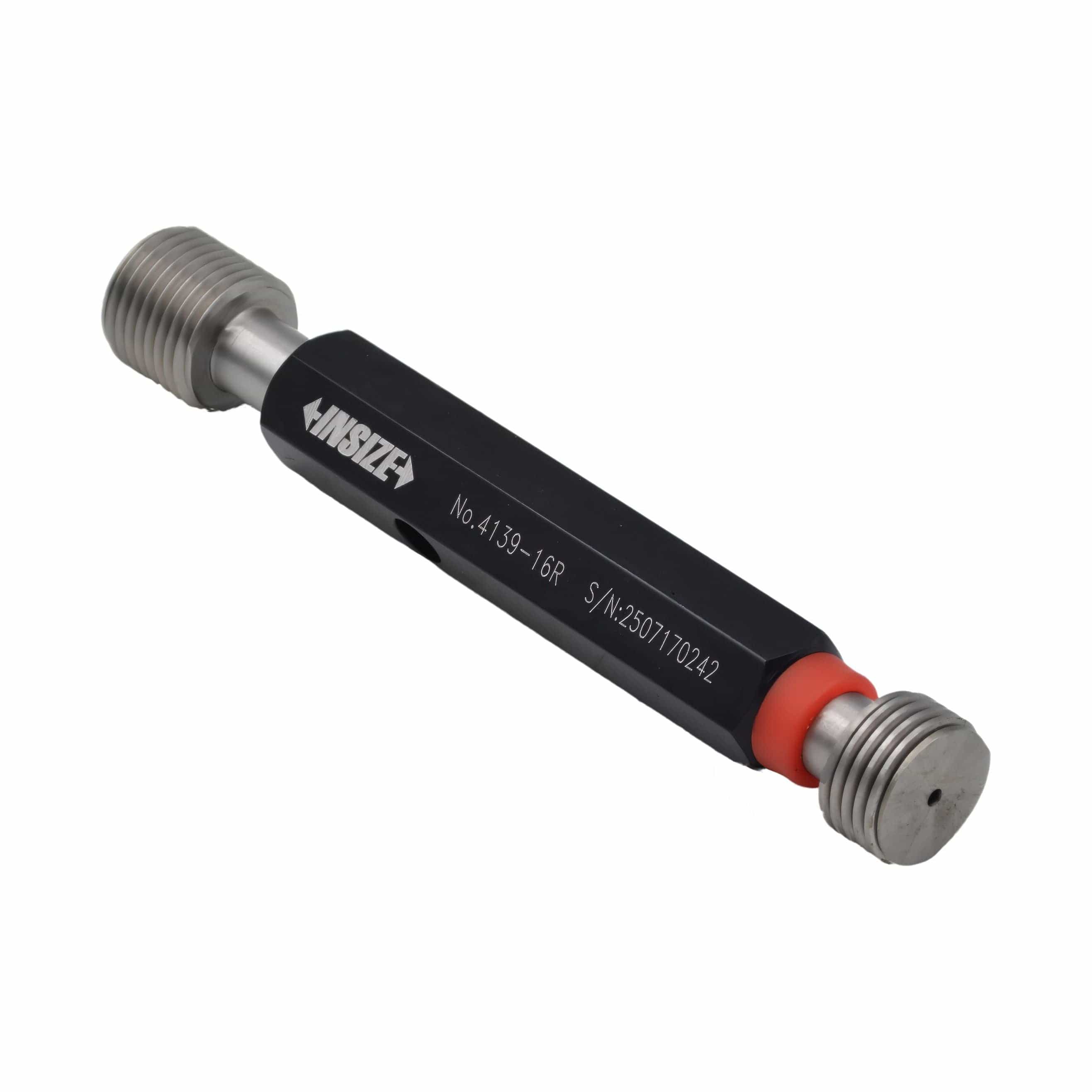INSIZE Measuring Equipment Insize Thread GO NOGO Plug Gauge M16x1.5mm Series 4139-16R