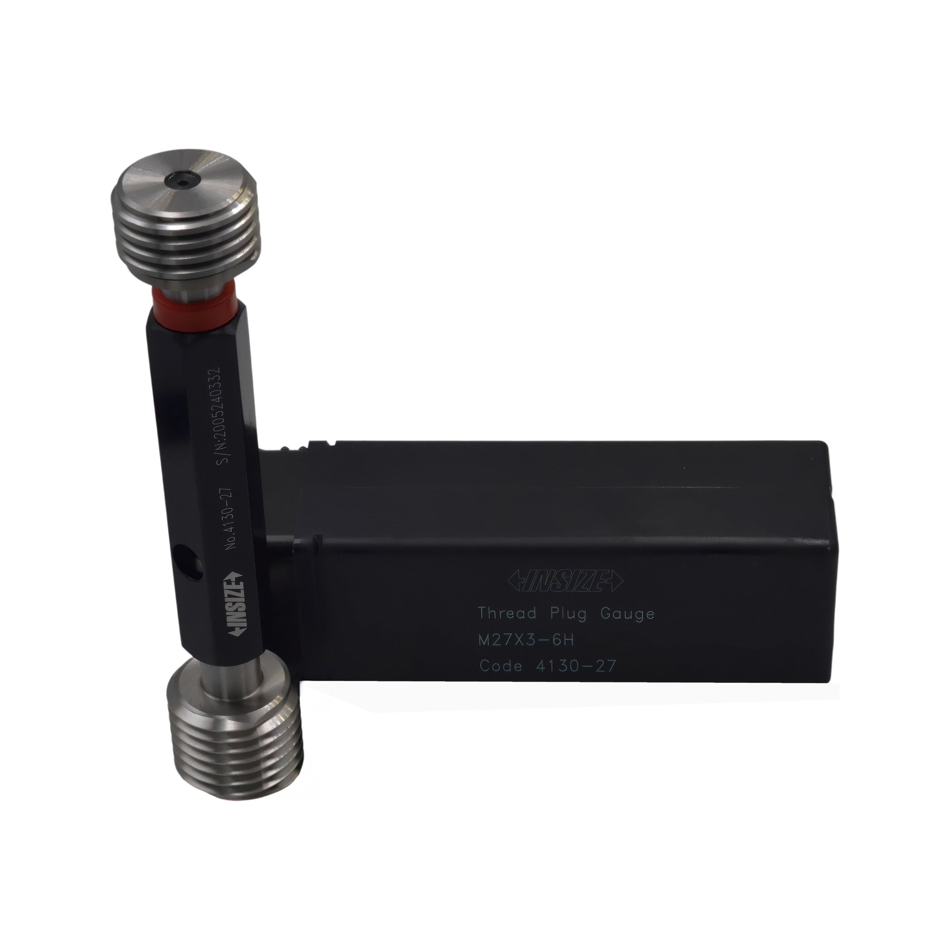 INSIZE Measuring Equipment Insize Thread GO NOGO Plug Gauge M27x3mm Series 4130-27