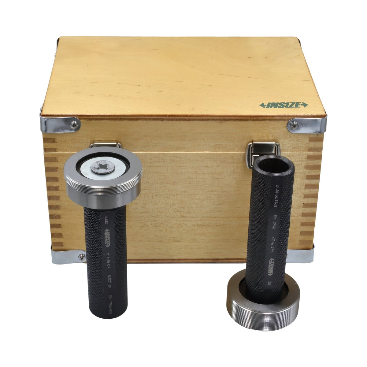 INSIZE Measuring Equipment Insize Thread GO NOGO Plug Gauge M52x1mm Series 4139-52P