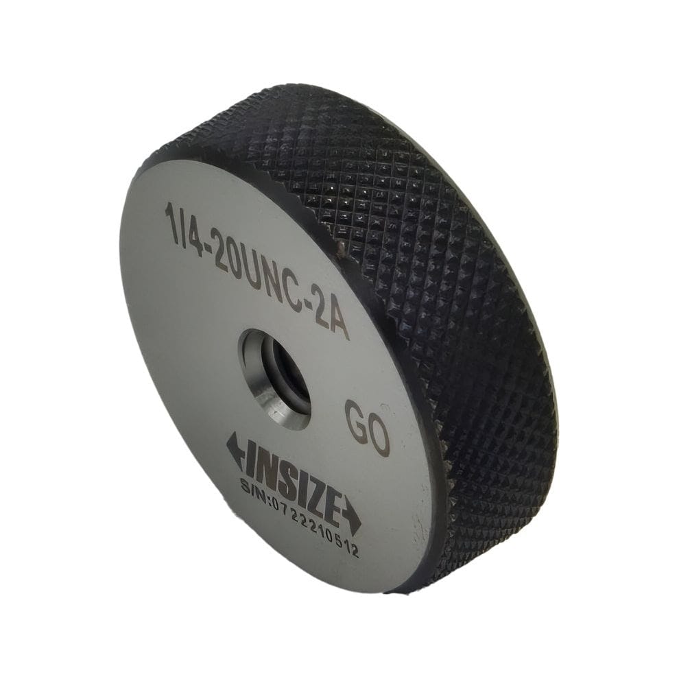INSIZE Measuring Equipment Insize Thread GO Ring Gauge 1/4"-20 UNC Series 4121-1B1