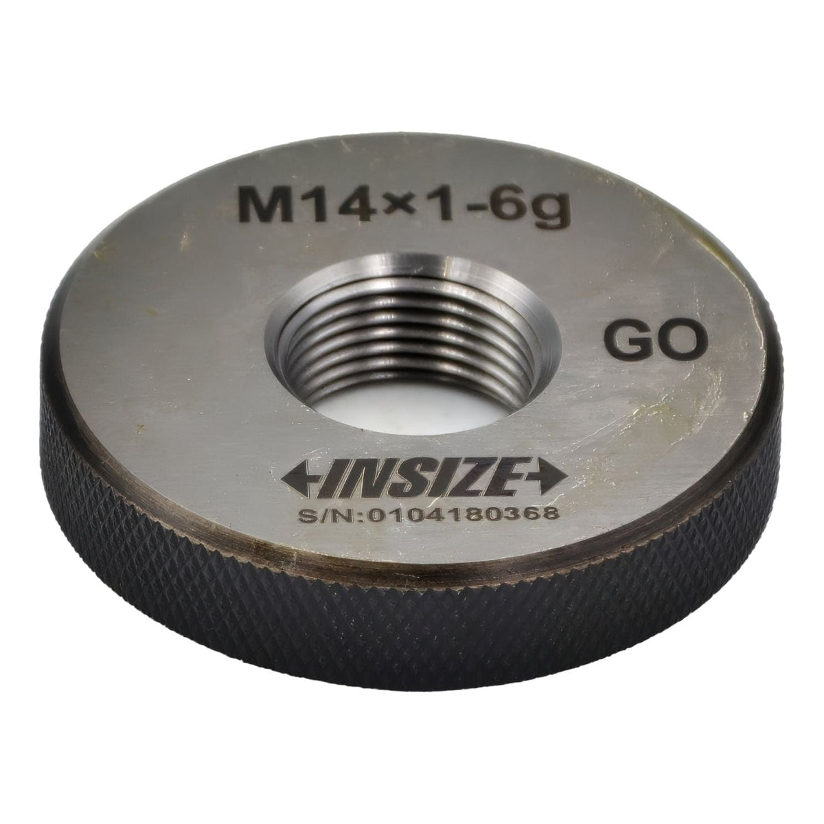 INSIZE Measuring Equipment Insize Thread Ring Gauge M14x1-6g Fine Series 4129-14P