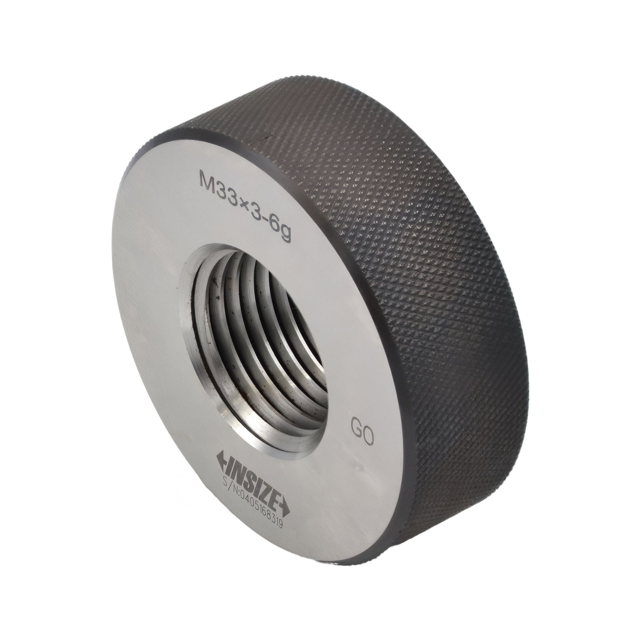 INSIZE Measuring Equipment Insize Thread Ring Gauge M33X3 Series 4129-33V