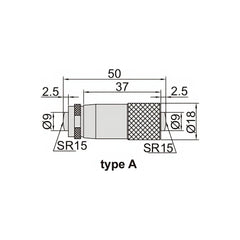 INSIZE Measuring Equipment Insize Tubular Inside Micrometer 50-75mm Range Series 3229-75