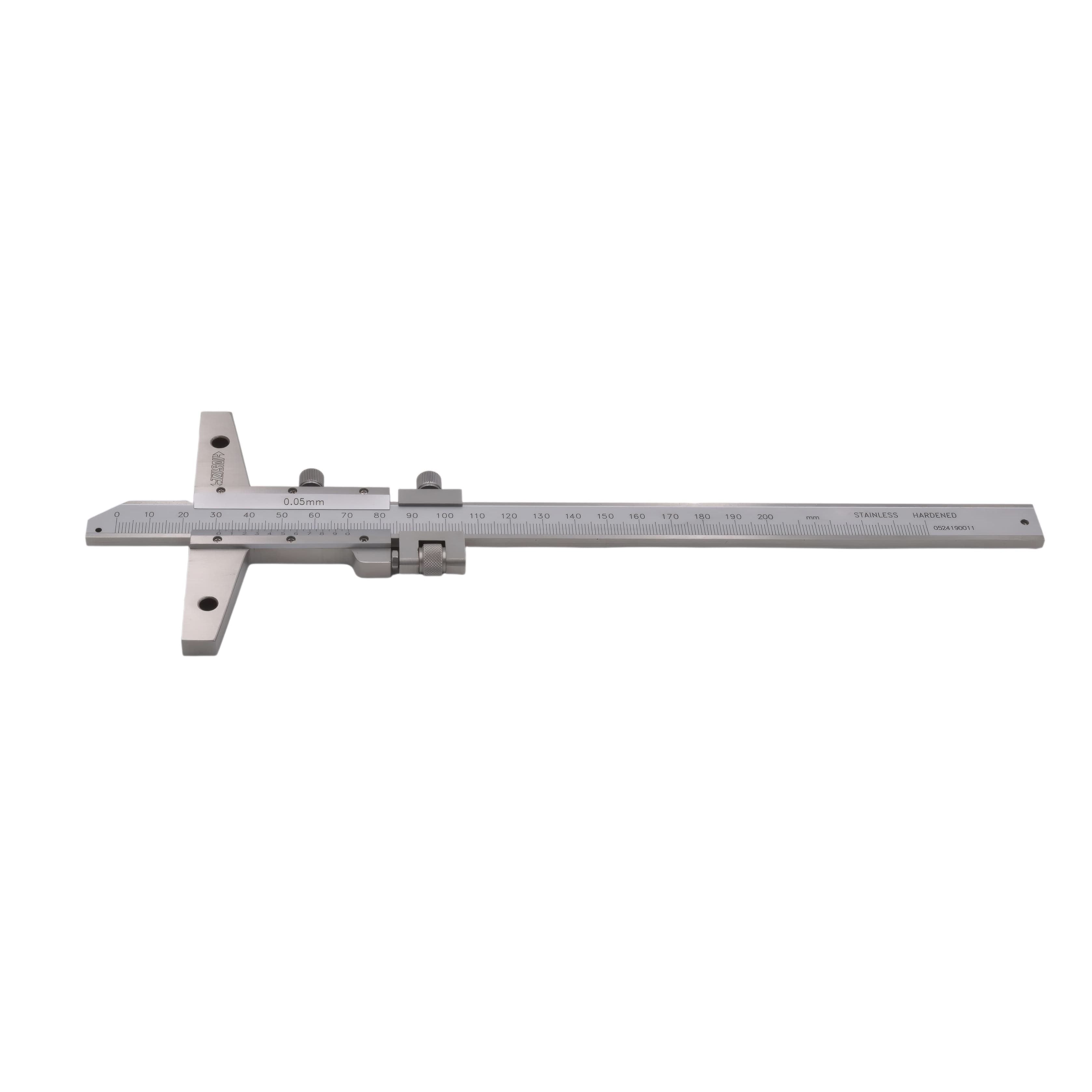 INSIZE Measuring Equipment Insize Vernier Depth Gauge 0-200mm Range Series 1249-200