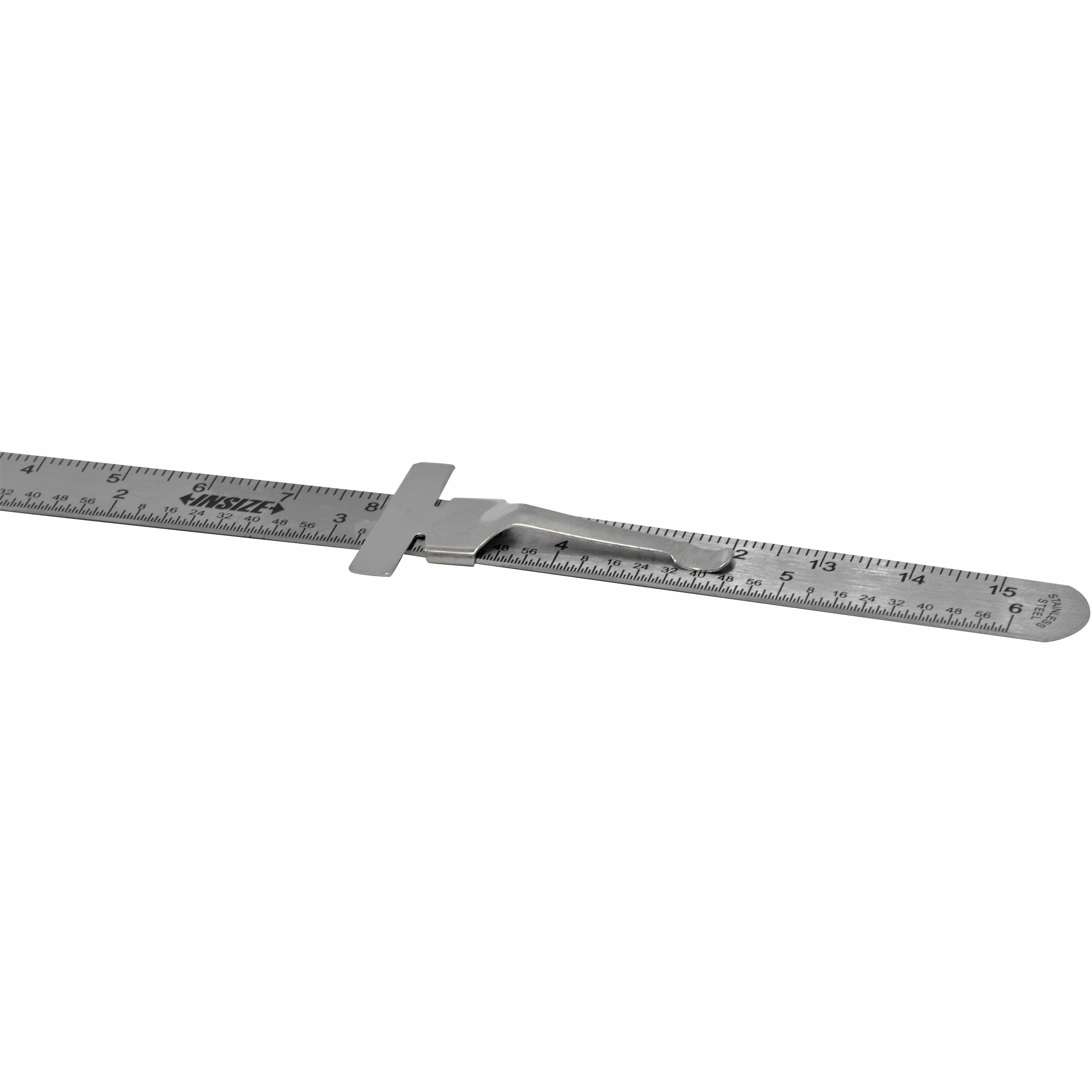 INSIZE Measuring Equipment Stainless Steel Pocket Ruler with depth gauge 0-150mm Series 7119-150