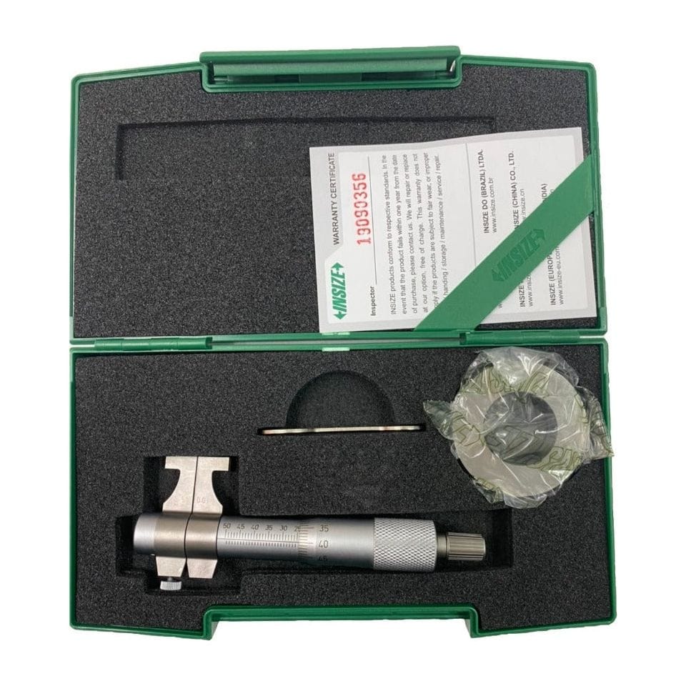 Insize Metric Inside Micrometer 25-50mm Range Series 3220-50 - Twin Eagle Imports