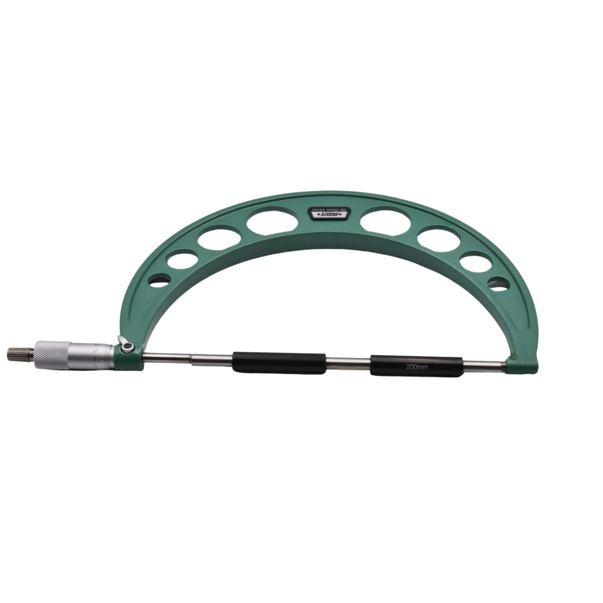 Insize Metric Outside Micrometer 200-225mm Range Series 3203-225A - Twin Eagle Imports