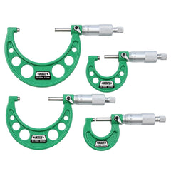 Insize Metric Outside Micrometer Set 0-300mm Range Series 3203-3012A - Twin Eagle Imports
