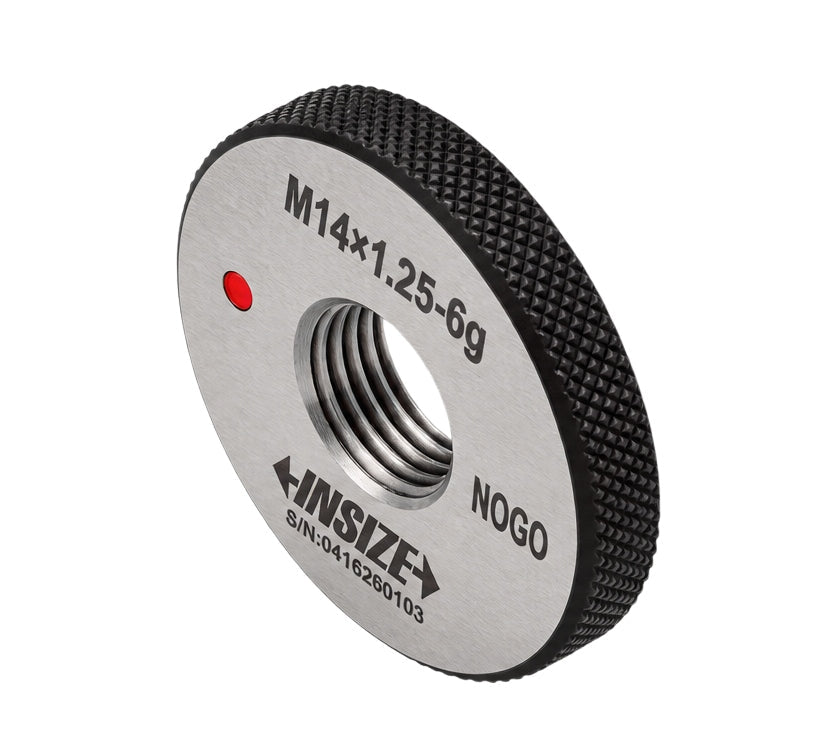 Insize NOGO Thread Ring Gauge M14X1.25 Series 4129-14QN - Twin Eagle Imports