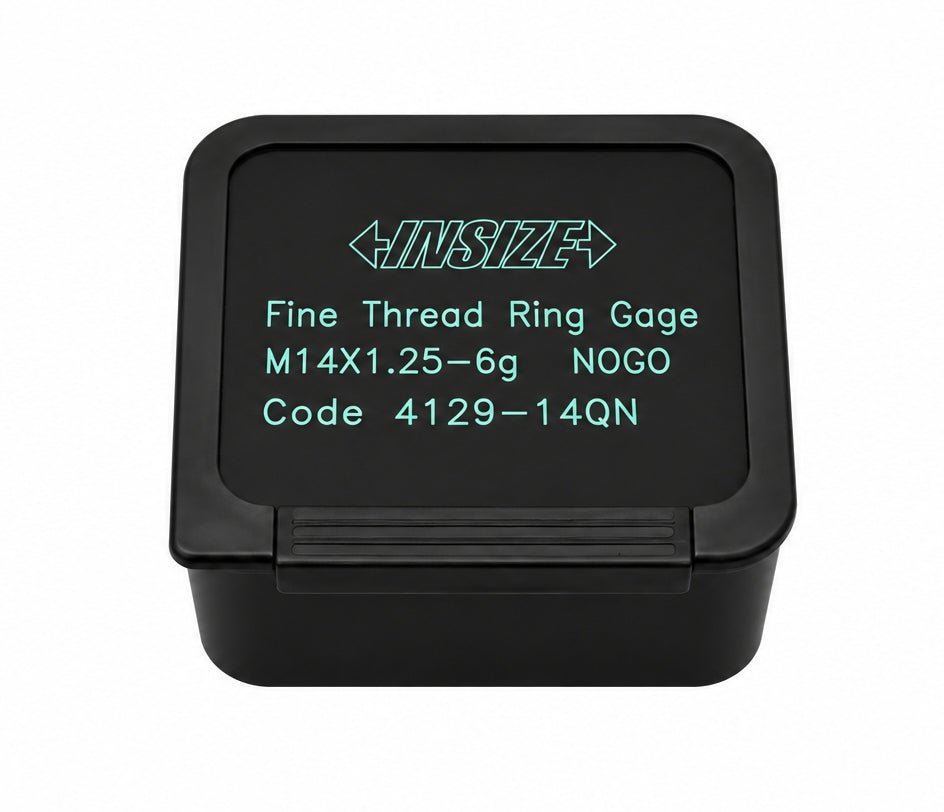 Insize NOGO Thread Ring Gauge M14X1.25 Series 4129-14QN - Twin Eagle Imports