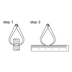 Insize Outside Caliper 0-200mm Range Series 7241-200 - Twin Eagle Imports