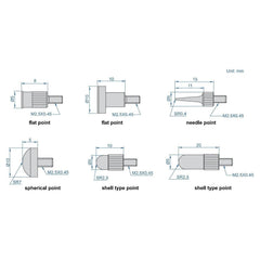 Insize Point Set Range Series 6282-S6 - Twin Eagle Imports