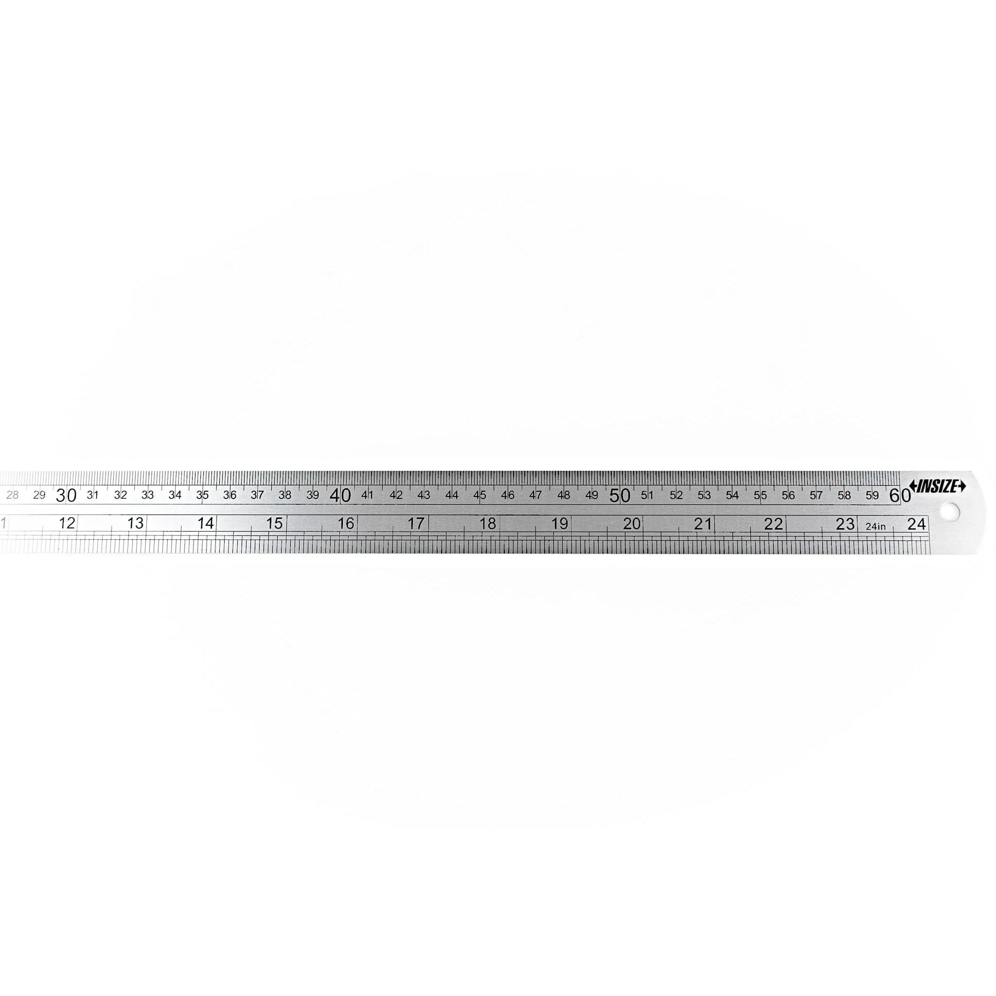 Insize Stainless Steel Ruler 600mm/24" Range Series 7110-600 - Twin Eagle Imports