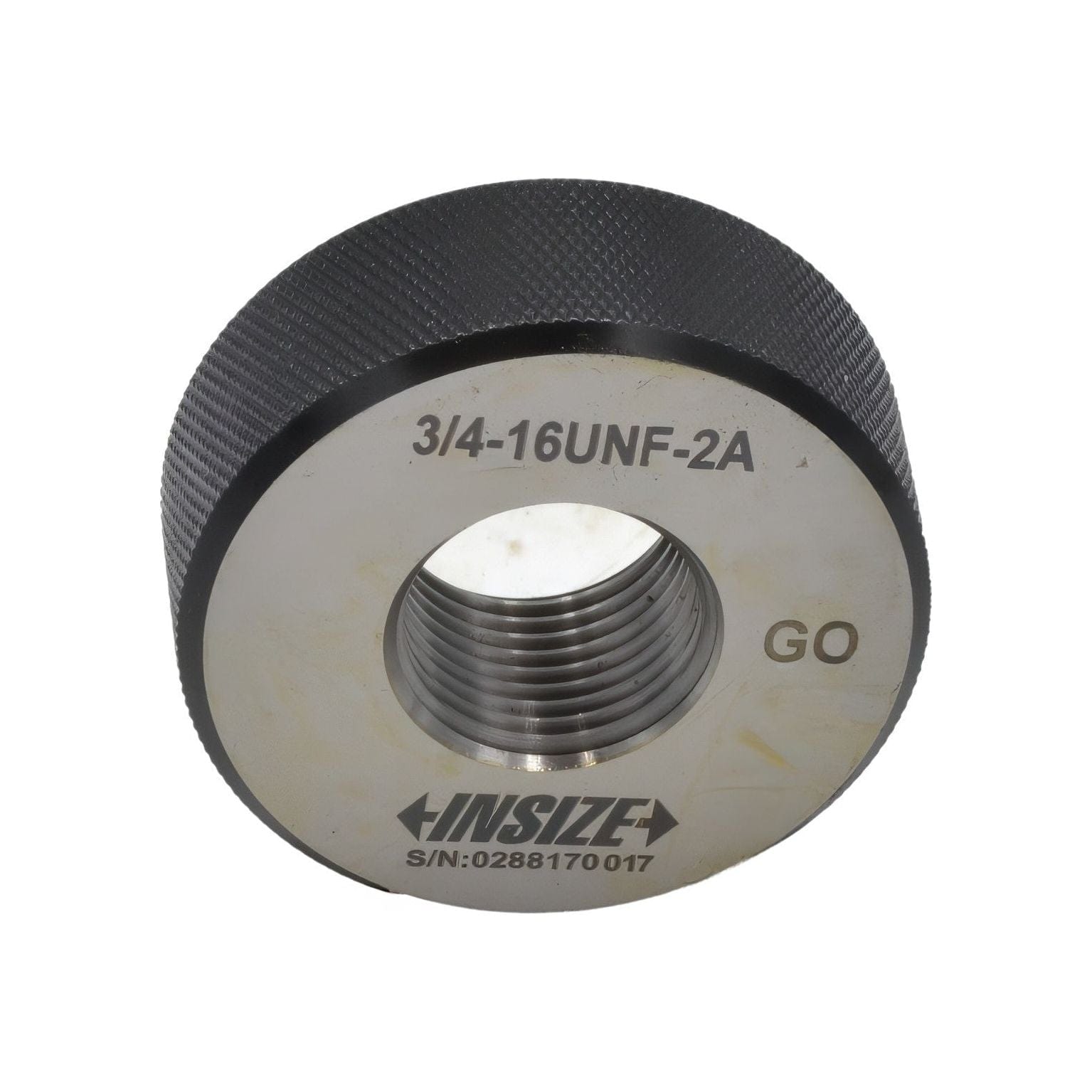 Insize Thread GO Ring Gauge 3/4"-16 UNF Series 4121-3B2 - Twin Eagle Imports