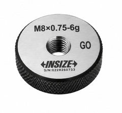 Insize Thread GO Ring Gauge M8 x 0.75mm Series 4139-8L - Twin Eagle Imports