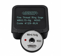 Insize Thread NOGO Ring Gauge M8 x 0.75mm Series 4139-8L - Twin Eagle Imports