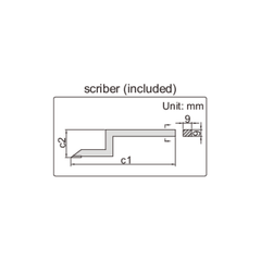 Insize Vernier Height Gauge 0-450mm / 0-18" Range Series 1250-450 - Twin Eagle Imports