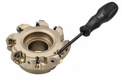 Kyocera 100mm Indexable Face Mill Cutter 45° - 8 Flute Shell Mill - Twin Eagle Imports