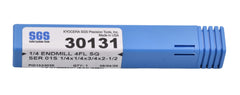 KYOCERA ASIA PACIFIC PTE LTD ENDMILL Kyocera SGS - 1/4" 4 Flute Uncoated Carbide End Mill Short Series