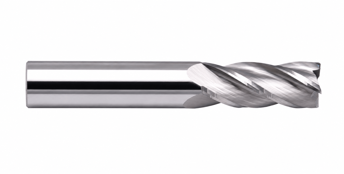 KYOCERA ASIA PACIFIC PTE LTD ENDMILL Kyocera SGS - 3/8" 4 Flute Uncoated Carbide End Mill Short Series