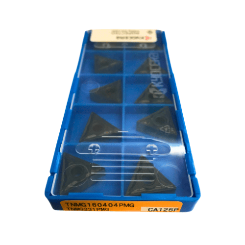 KYOCERA ASIA PACIFIC PTE LTD INSERT 10pc Kyocera TNMG160404PMG CA125P – Turning Insert (Medium-Roughing, PMG Chipbreaker)