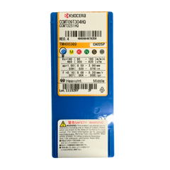 KYOCERA ASIA PACIFIC PTE LTD INSERTS 10pc Kyocera CCMT09T304HQ CA025P – Turning Insert (Finishing-Medium, HQ Chipbreaker)