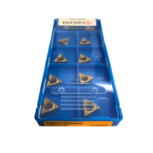 KYOCERA ASIA PACIFIC PTE LTD INSERTS 10pc Kyocera TPMT110304HQ CA5525 – Turning Insert (Finishing to Medium, HQ Chipbreaker)