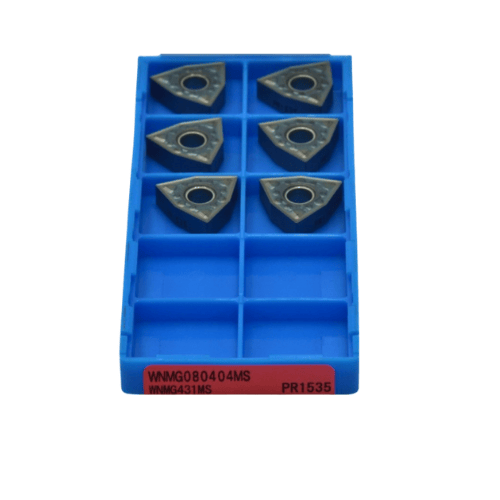 KYOCERA ASIA PACIFIC PTE LTD INSERTS 10pc Kyocera WNMG080404MS CA525 – Turning Insert (Finishing to Medium, MS Chipbreaker)
