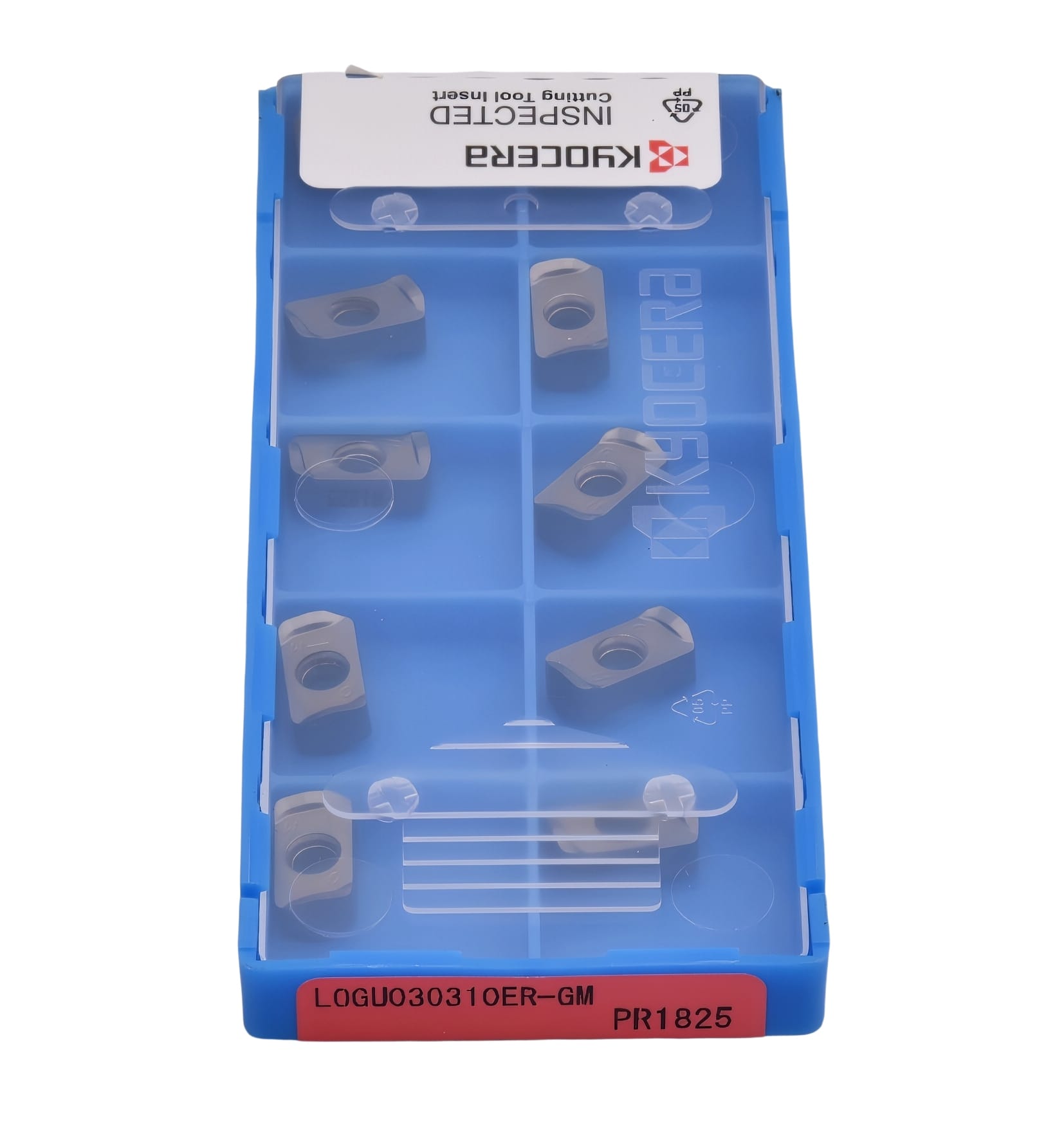 Kyocera INSERTS 10pc Kyocera LOGU030310ER-GM PR1825 Indexable Milling Inserts