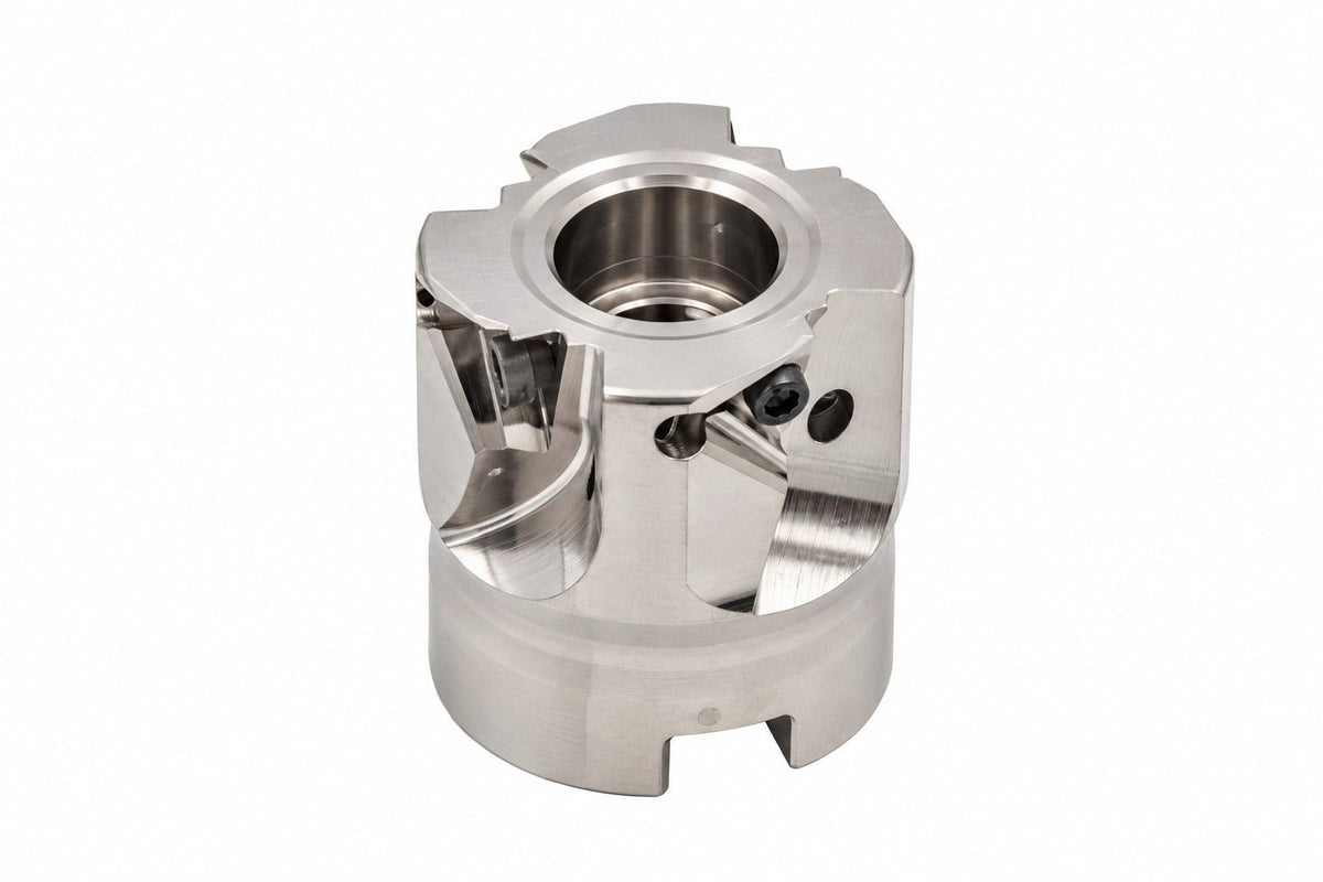 Kyocera MEV032R-06-4T-M 32mm Milling Toolholder (4 Inserts 16mm Bore Internal Coolant) - Twin Eagle Imports