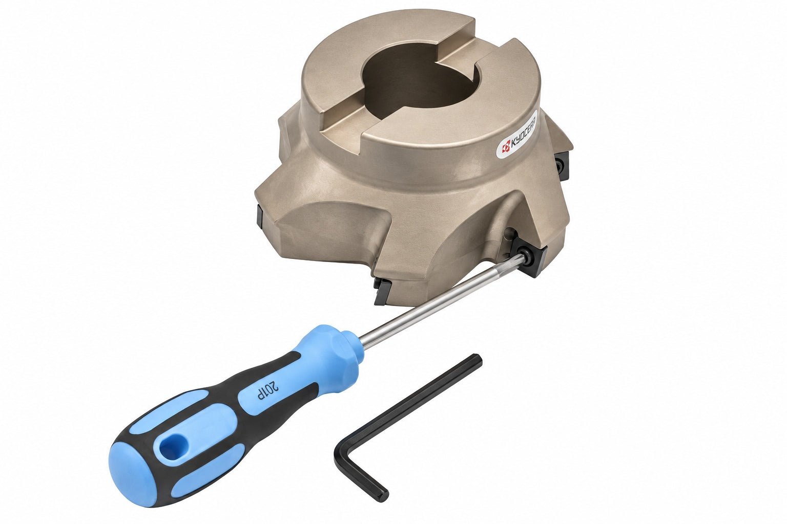 Kyocera MSO90125R-15-6T Holder – Indexable Milling Cutter Toolholder - Twin Eagle Imports