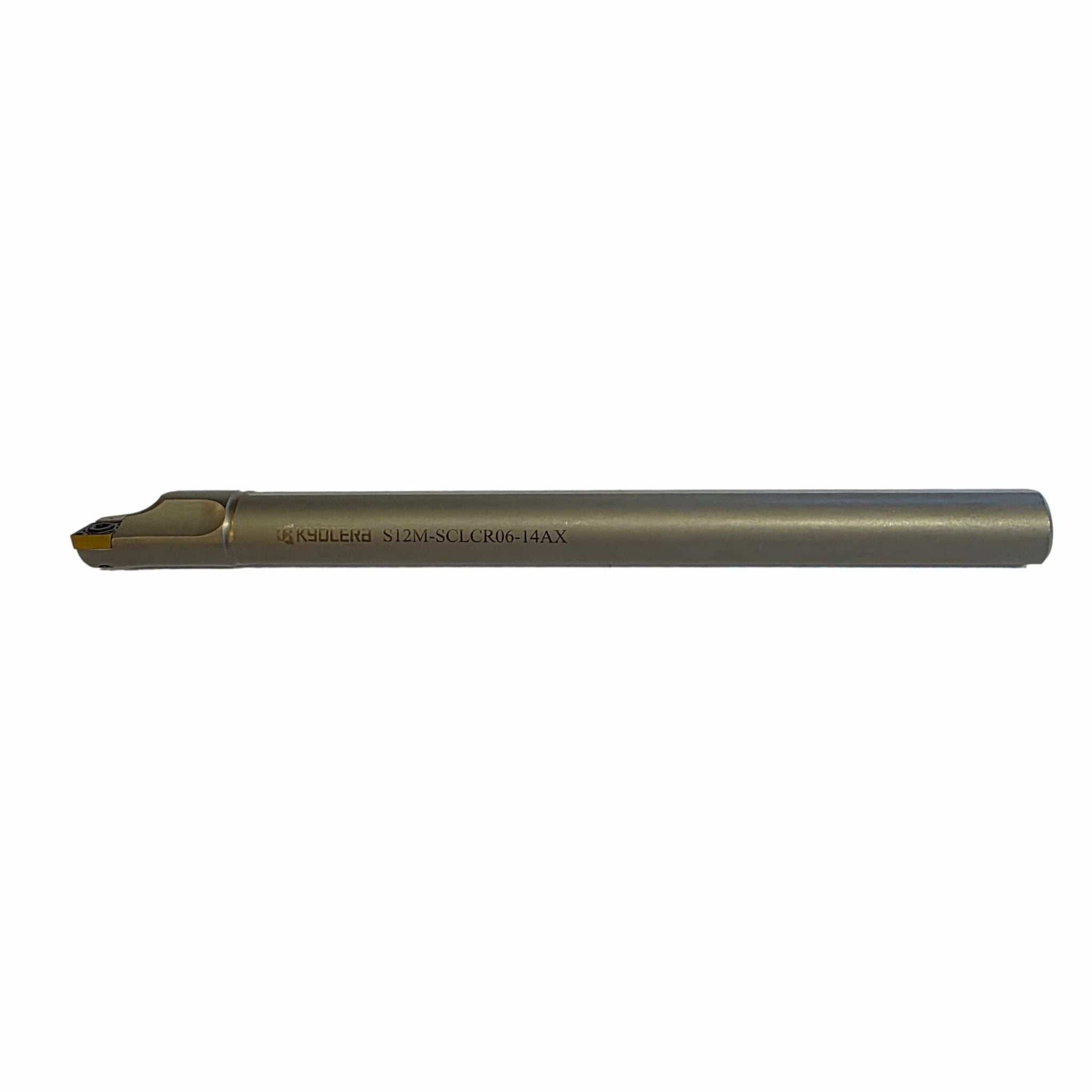 Kyocera S12M-SCLCR06-14A Boring Bar paired with 10pcs CCMT060204HQ CA125P inserts - Twin Eagle Imports