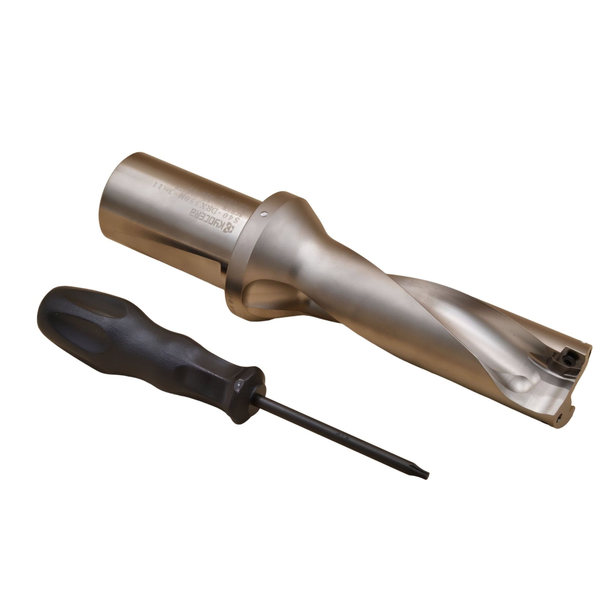 Kyocera S40-DRX350M-3-11 Indexable Drill Body – 35mm DRX Series - Twin Eagle Imports