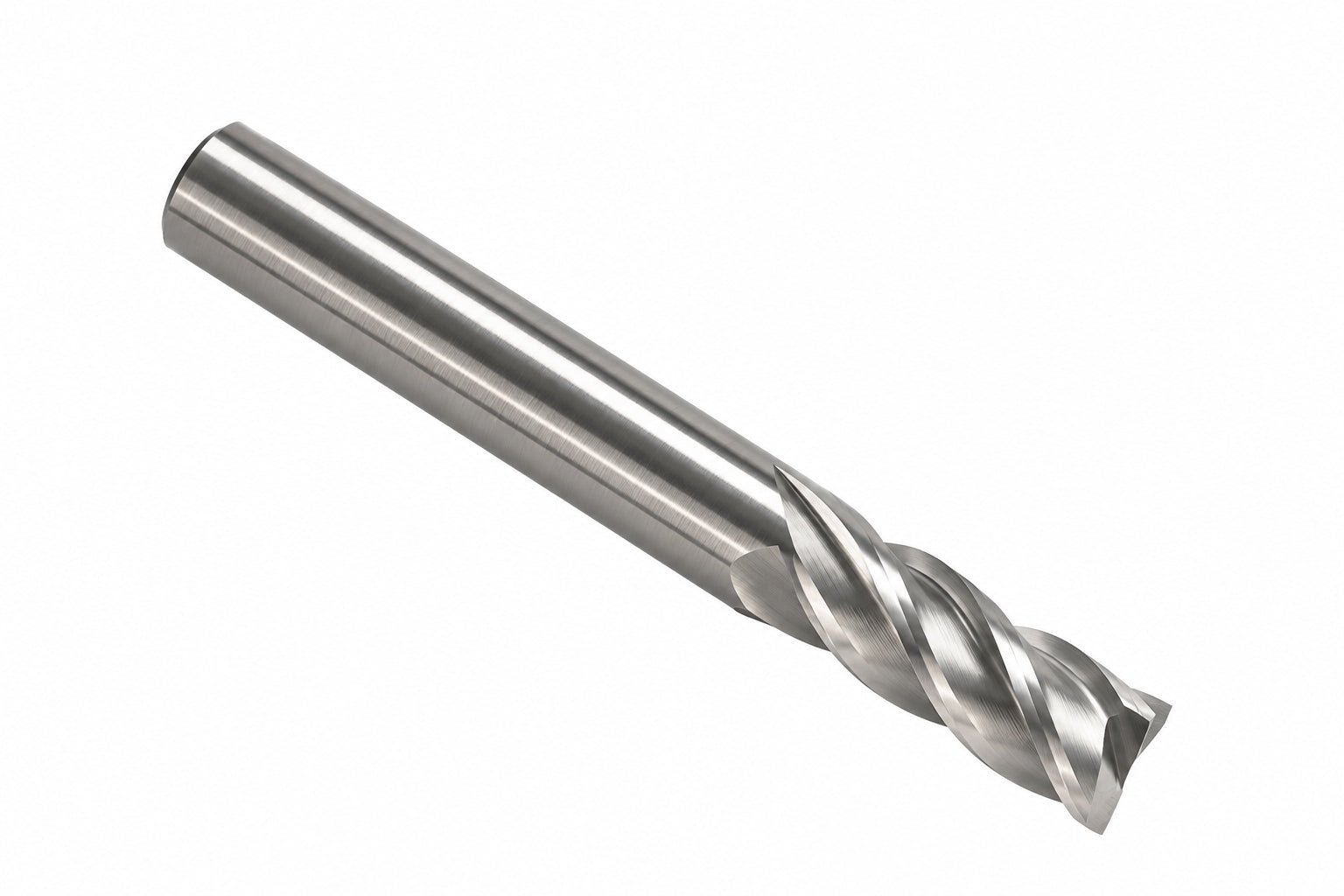 Kyocera SGS 30123 3/16" 4 Flute Bright Uncoated Long Carbide Square End Mill - Twin Eagle Imports