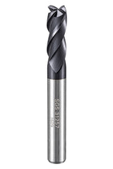 Kyocera SGS 31257 1/4" 4 Flute Ti-NAMITE-A AlTiN Coated Stub Carbide Square End Mill - Twin Eagle Imports