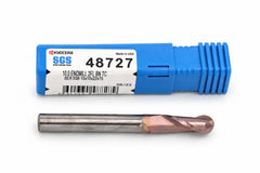 Kyocera SGS 48727 10mm 2 Flute TiCN Coated Carbide Ball Nose End Mill - Twin Eagle Imports